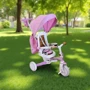 Детский беговел Tri-cycle 6in1 Cruiser Milano 002 with bag, розовый