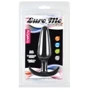 Анальна пробка LoveToy Lure Me Butt Plug Slim L Black
