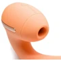 Вакуумный вибратор Kistoy Tina Mini Orange, вагинально-клиторальный