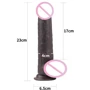 Фаллоимитатор LoveToy Sliding-Skin Dual Layer Dong 9" Black