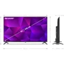 Телевизор SHARP 43FN4EA: Экран 43 " 3840x2160 (4K)