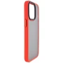 Чохол для iPhone Mobile Case TPU+PC Metal Buttons Red для iPhone 14 Plus: Матеріали поликарбонат и полиуретан