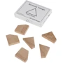 Набор головоломок Заморочка Wooden mini puzzle set на английском 12 штук (12en)