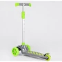 Самокат Best Scooter серо-зеленый (LК-70111): Тип колес литые