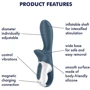 Анальный вибратор Satisfyer Air Pump Booty 2