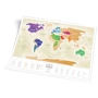 Скретч-карта світу Travel Map Gold World (Rus) фото 17