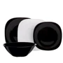 Столовий сервіз Luminarc Carine White & Black (19 одиниць) D2381