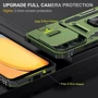 Чохол для телефона Mobile Case Camshield Army Ring Army Green для Xiaomi Redmi 13C / Poco C65: Тип накладка на заднюю часть
