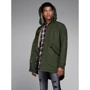 Парка Jack & Jones 43573344 46 зеленая демисезон с капюшоном: Фасон Прямой