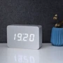 Смарт-будильник Gingko Brick на акумуляторі із термометром білий алюміній (GK15W6): Виробник Gingko