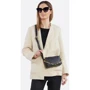 Женская сумка кросс боди Michael Kors Jet Set черная (32S3GJ6C1L001): Материал Натуральная кожа
