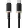 Кабель Baseus Cable USB-C to Lightning Dura Series 20W 1m Black/Gold (P10377800U01-00)