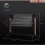 Детская электрическая кроватка 4 в 1 Cavoe COQ Meteorite (EK/CA/COQ/ME) фото 8