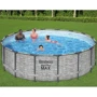 Бассейн Bestway каркасный круглый 488-122 см (5619E) (фильтр-насос, лестница, крышка) фото 2