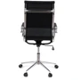 Крісло АКЛАС Кап PB Tilt (XY-8101) Чорний (PU Black) (00148893): Тип для персонала