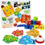Емоджи куб 4FUN Game Club 48 карточек, звонок, кубики (68831)