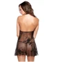 Черное ажурное платье и стринги Fantasy Lingerie, OS