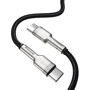 Кабель Baseus Cable USB-C to USB-C Cafule Metal 100W 2m Black (CATJK-D01): Довжина 2 м