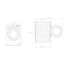 Стиральная машина Beko EWUE8736N: Тип машины Автомат