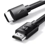 Кабель и переходник HDMI M - M 1.0 м V2.0 4K Cafule Ugreen в полиуретановой оплетке HD119