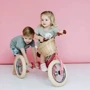 Комплект трехколесный беговел Trybike розовый (TBS-2-PNK-VIN+TBS-100-TKV): Диаметр колес, дюймов 12