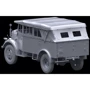Германский армейский автомобиль L1500A с поднятым тентом, Soft Top, WWII German personnel car(ICM35529) фото 6