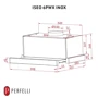 Вытяжка Perfelli ISEO 6PWX INOX фото 14