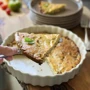 Форма для выпечки Emile Henry Ovenware глубокая 24.5 см оранжевая (766024): Материал Керамика