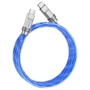 Кабель Hoco Cable USB-C to USB-C U113 Solid 100W 1m Blue: Довжина 1 м