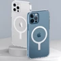 Чехол для iPhone WIWU Crystal Magnetic Case Transparent for iPhone 12 Pro Max: Материалы Силикон