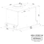 Вытяжка Kernau KBH 2060 W GLASS: Тип воздухоочистителя Рециркуляция, Отвод