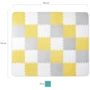 Килимок-пазл Kinderkraft Luno Yellow, 30 елементів (KKMLUNOYEL0000): Виробник KinderKraft