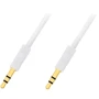 Кабель Piko Audio Cable AUX 3.5mm Jack 1m White (1283126442377)