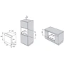 Духова шафа електрична Gorenje BO758A31WG: Розміри 59,5х59,7х54,7 см