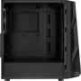 Корпус Aerocool NightHawk Black (NightHawk-G-BK-v1): Типорозмір Miditower