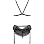 Комплект с открытым доступом Passion DELIENA SET Black XXL/XXXL
