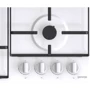 Варильна поверхня газова Gorenje G640EW: Кількість конфорок 4