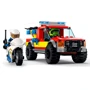Конструктор LEGO City Пожарная спасательная служба и полицейское преследование (60319): Количество деталей, шт. 295