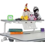 Комплект стол Ergokids TH-320 Pink + кресло Evo-kids Mio KP (TH-320 W/PN + Y-407 KP): Глубина столешницы, см 66