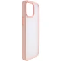 Чохол для iPhone Mobile Case TPU+PC Metal Buttons Pink for iPhone 13: Колір розовый