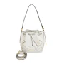 Женская сумка бакет-бэг Michael Kors белая (192877344728)