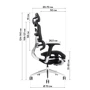 Кресло GT Racer X-802L Black (W-21 B-41) фото 10
