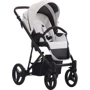 Детская коляска 2 в 1 Bebetto Flavio PRO 01 white, 100% Эко-кожа, (503.12.21.P01): Возможность установки люльки опция