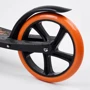 Самокат двухколесный Best Scooter с PU колесами и 1 передний амортизатором Black/Orange (99652): Тип тормоза ножной