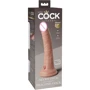 Фаллоимитатор Pipedream King Cock Elite 7" Silicone Dual Density Cock Light (PD577121)