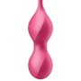 Вагинальные шарики с вибрацией Satisfyer Love Birds 2 Connect App Red