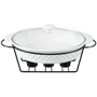 Мармит овальный Maestro 37.5 см 2.3 л ромб (MR11559-74)