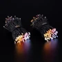 Smart LED Гирлянда Twinkly Strings AWW 250_ BT+WiFi_ Gen II_ IP44_ кабель черный: Тип Линейная