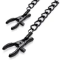 Зажимы для сосков Bedroom Fantasies Nipple Clamps with Chain - Black