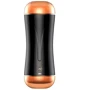 Мастурбатор с двумя входами и вибростимуляцией BOSS Vibrating Masturbation Cup USB 10 function + Interactive Function, BS6300030